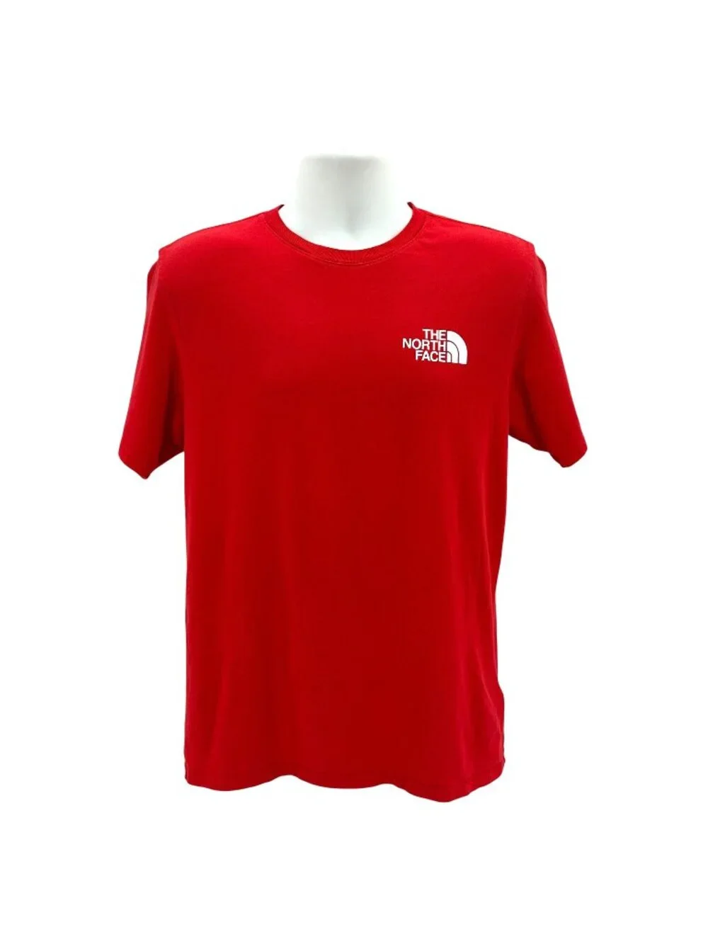 The North Face Mens Medium Shirt Circular Designer Red Graphic Logo T-Shirt